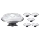 Flerpack 6x Philips MASTER LED Spot G53 AR111 10.8W 620lm 24D - 930 Varm Vit | Bästa färgåtergivning - Dimbar - Ersättare 50W